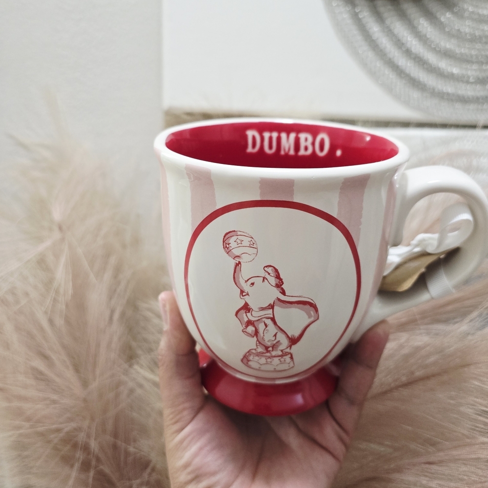 Disney Dumbo Red and White Mug